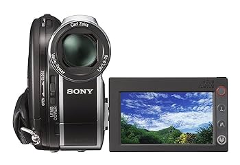 完動品SONY HANDYCAM 25倍光学ズーム 本体 Sony DCR-SR85 1MP 60GB Hard Drive Handycam Camcorder w/ 25x